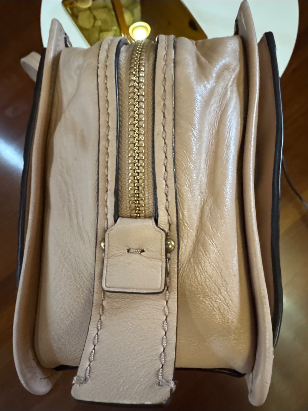 Coach Dreamer 27 Colorblock Quilted Rivet satchel Pink - Picture 4 of 10